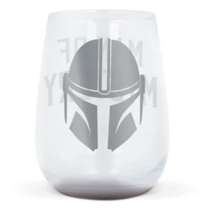 Star Wars The Mandalorian Crystal Glasses 2-Packs Case