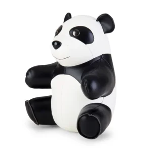 Zuny Boekensteun Panda sitting white&black