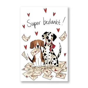 Kaart - Hallmark - Matia Studio - Super bedankt! - 44