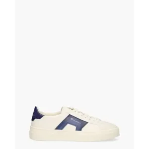 Santoni 21779 Wit/Blauw Herensneakers