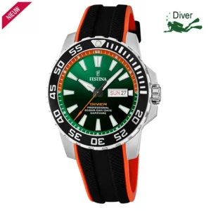 Festina Herenhorloge F20662/2 The Originals, 20 Atm  '' Diver ''