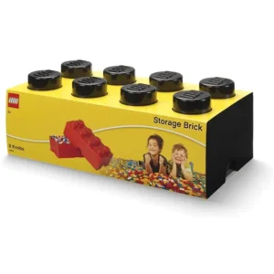 Room Copenhagen LEGO® 4023 Lunchbox - Opbergdoos klein - 8 noppen - Zwart