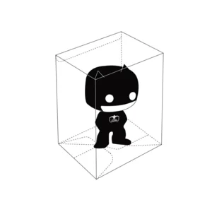 Ultimate Guard Protective Case for Funko POP!™ Figures in Counter-Top Display