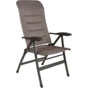 Gearceerd rukken rekken Bardani Santiago new 3D Comfort campingstoel platina grey - Kampeermeubelen  - Shopa