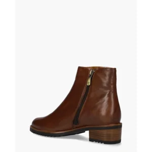 Everybody 11654 Bruin Dames Enkelboots