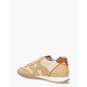 Hogan Olympia Raffia Bruin Damessneakers