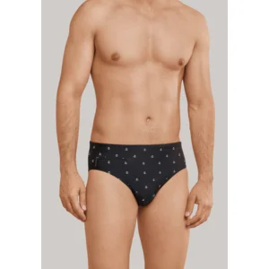 Schiesser – Sunny Side Up – Zwemslip – 169241 – Black Melange