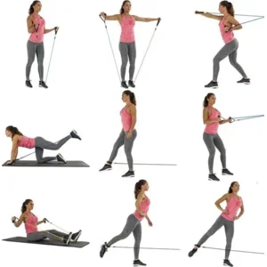 Tunturi Multifunction Resistance Band Set