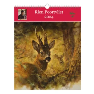 Kalender - 2024 - Rien Poortvliet - Hert - 50x42cm