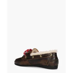 Toral Nahua Donkerbruin Damesloafers