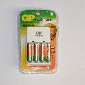 GP Batterij oplader via het stopcontact voor AA en AAA batterijen