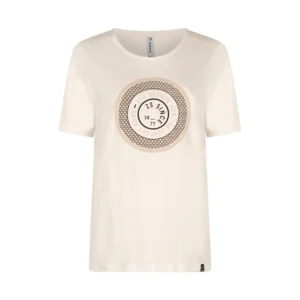 Zoso T-Shirt Lenny korte mouw beige