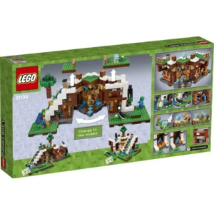 LEGO Minecraft De Watervalbasis - 21134 - (2de HANDS product)