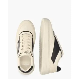 Copenhagen CPH89M Leather Mix Off-White/Zwart Herensneakers