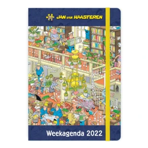 Week agenda - 2022 - Jan van Haasteren - 12.7x17.8cm