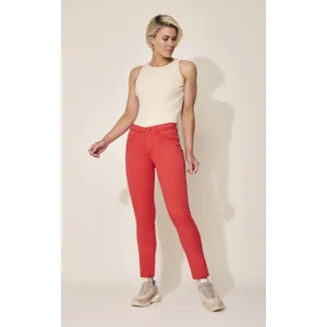 Para Mi Dames broek: Celine Sweet Cotton, Heaven uni, Grapefruit, L32  (PARA.203 )