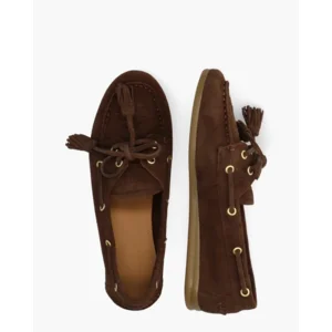 Toral Shima Donkerbruin Dames Veterschoenen