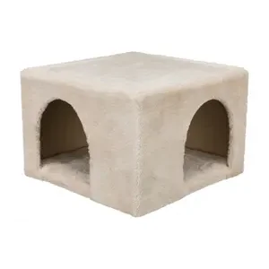 TRIXIE KNAAGDIERHUIS IGLO PLUCHE BEIGE 36X36X25 CM