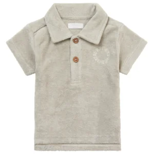 Noppies Babykleding Jongens Polo Moodus Willow Grey