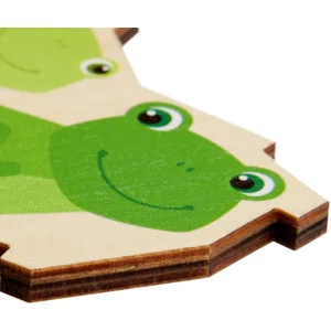 Puzzel - 2 in 1 - Vlinder - Hout - 20dlg. - 4+