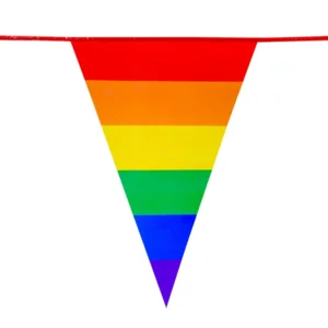 Regenboog Slingers 8 Meter – Kleurrijke Decoratie voor Feest, Pride of Festival