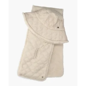 House Of Ord – Cape Town Frosty Bucket & Scarf set Beige