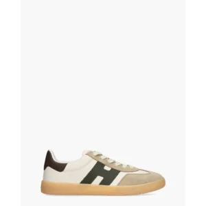 Hogan Cool Off-White/Donkergroen Herensneakers