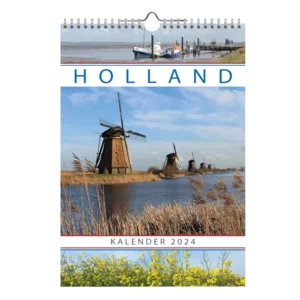 Maand kalender - 2024 - Holland - 23,5x33,5cm