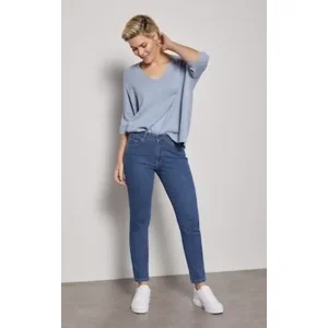 Para Mi Dames Jeans broek: Celine, Medium blue, Reform denim, L32 ( PARA.201 )