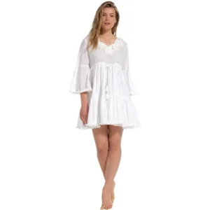 Pastunette - Seaside - Beach Dress - 16231-202-2 – White