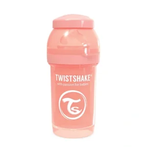 Twistshake Babyfles Antikoliek 180Ml - Pastel Peach