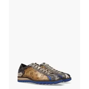 Harris 0818 Bruin/Multi Heren Veterschoenen