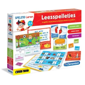 Clementoni Spelend leren - leesspelletjes