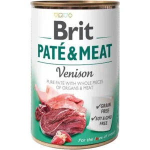 Brit Pate & Meat Hert 400gr