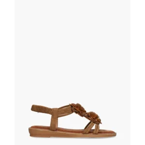 Ella Cruz Zavira Bruin Damessandalen