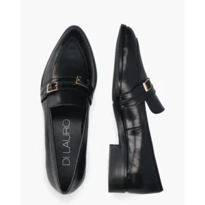 Di Lauro Caterina Zwarte Damesloafers