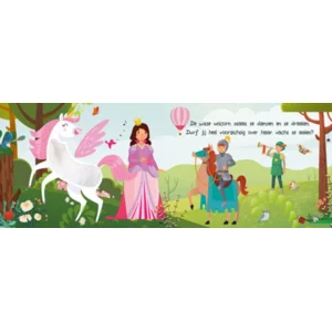 Boek - Kijk- & voelboek - Unicorns & prinsessen