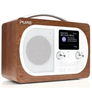 Pure Evoke H4 DAB Radio Walnut