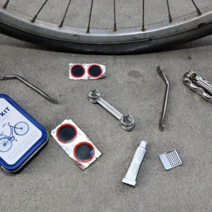 Kikkerland Reparatie Kit voor Fiets Metaal 6 delig