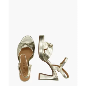 Di Lauro Winnie Goud Dames Sandalen