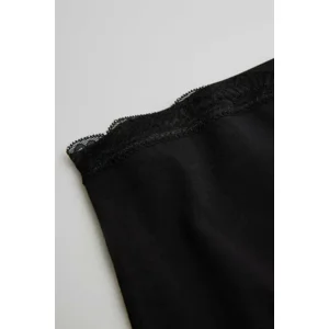 Ysabel Mora Basic Collection longslip in zwart