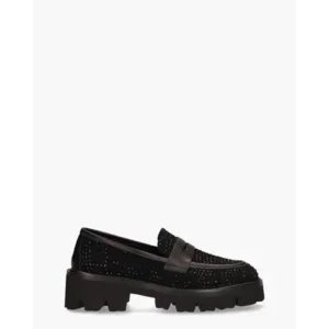 Shemerry SH-10715 Zwart Damesloafers