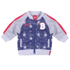 Beebielove cardigan grijs-blauw (Grijs)