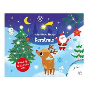 Boek - Slaap lekker, kleintje - Kerstmis - Met licht