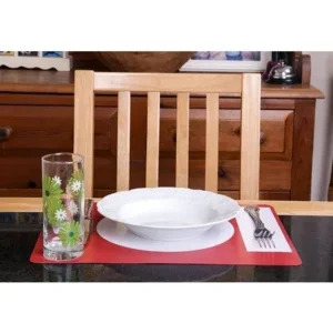 Antislip placemat met hoog contrast pictogrammen