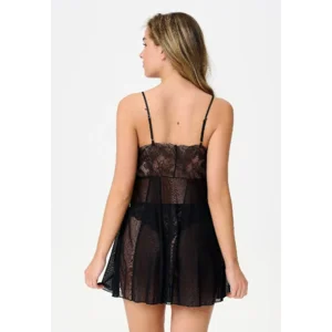 Lingaodore Black Beauty babydol in zwart