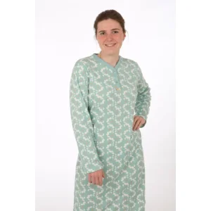 Perlina Dames nachthemd: Janne b, Gemoltoneerd, 100cm ( LINA.92 )