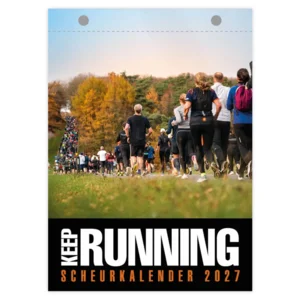 Scheurkalender - Keep running - 2027 - 13x18cm