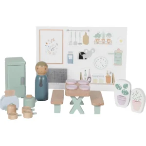 Poppenhuis accessoires - Keuken - Little Dutch