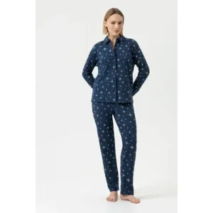 Mey Polar Sky pyjama in blauw